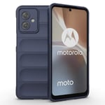EIDERWOOD Motorola Moto G54 Fleksibelt Plastdeksel - Blå