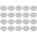 Cyclingcolors - 20x cache trou bouchon plastique 9,5mm (3/8) gris protection trou meuble mur cloison
