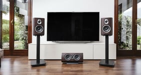 SONUS FABER GENUINE STANDS FOR SONETTO I AND II, GREAT DESIGN AND LOOK, NEW PAIR