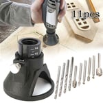 Kit File Milling Set Router Drill Bits Grinder Accessories For Dremel Rotary