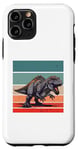 Coque pour iPhone 11 Pro Tyrannosaure Rex paléontologue Dinosaure rugissant Indominus