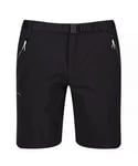 Regatta Mens Xert III Stretch Casual Shorts (Black) - Size 44 Regular