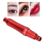 Microblading Machine Eyebrow Eyeliner Lip Tattoo Machine Pen Red(EU Plug ) BST