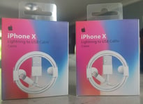 1M GENUINE ORIGINAL FOR APPLE IPHONE 5/6/6S/7/8/X/XS CHARGER USB CABLE SEALED
