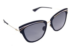 DIOR SODIOR HYQEU Womens TITANIUM Cat Eye Sunglasses MATTE BLACK PINK GOLD Japan