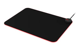 Agon Tournament-Grade RGB Gaming Mouse Mat, Mouse Pad, Light FX 16.8M Customizable Colors & Patterns, Light FX Sync, Micro-Texture Cloth Surface, Anti-Slip Rubber, 14x10 inches (AMM700)