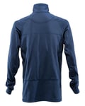 HeatX Heated Grid Fleece Mens S Blue