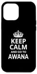 Coque pour iPhone 14 Plus Awana Souvenirs / « Keep Calm And Go To Awana Beach Resort ! »