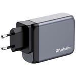 Verbatim GNC-100 GaN Charger 100W with 1 x USB-C® PD 100W