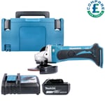 Makita DGA452 18v 115mm Angle Grinder With 1 x 6Ah Battery, Charger & Case