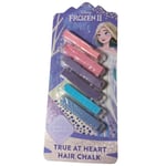 Frozen 2 True at Heart Hair Chalk Set Colour In Brush Out Temporary