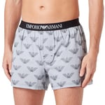 Emporio Armani Men's Boxer Classic Pattern Mix Shorts, Eagle Print, XL