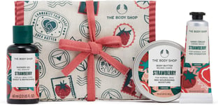The Body Shop Jolly & Juicy Strawberry 3-Pieces Mini Gift Set