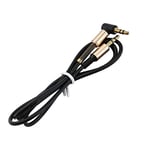 3.5 mm Jack 1M AUX Audio Cable Male to Male Cable Gold Plug line Cord Spring Audio Cable For Phone Car Speaker Headphone