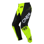 O'NEAL ELEMENT Pants RACEWEAR Black/Neon Yellow: 34