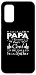 Coque pour Galaxy S20 Grandpa Funny - Je m'appelle papa parce que je suis bien trop cool