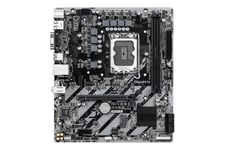 Gigabyte H810M S2H - moderkort - micro ATX - LGA1851-uttag - H810
