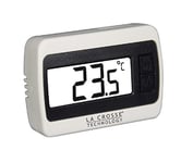 La Crosse Technology - WS7002 Petit thermomètre d'intérieur - Blanc.