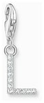 Thomas Sabo 1940-051-14 Charm Pendant Letter L With White Jewellery