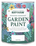Rust-Oleum Matt Garden Paint 750ml - Chalk White