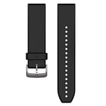 Garmin - Bracelet de Rechange pour Montres Fenix 5 - QuickFit - 22mm - Silicone - Noir