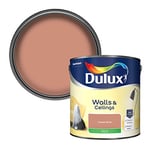 Dulux Silk Emulsion Paint For Walls And Ceilings - Copper Blush 2.5 Litres (Pack of 1)