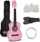 Music Alley MA-51 Classical Acoustic Guitar Kids Guitar and Junior Guitar Pink