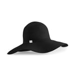Beechfield Dam/Damer Marbella Solhatt En Storlek Svart Black One Size