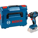 Visseuse à chocs/boulonneuse 18V gdx 18V-200 (sans batterie ni chargeur) en coffret l-boxx Bosch 06019J2205 - Noir