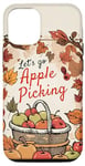 Coque pour iPhone 12/12 Pro Let's Go Cueillette de pommes
