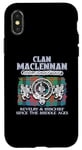 iPhone X/XS Clan MacLennan Scottish MacLennan surname Case