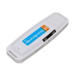 U Disk Digital Audio Voice Recorder Pen Charger Usb Flash Drive White