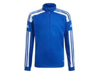 Adidas Squadra 21 Training Youth Sweatshirt Blue Gp6469 176Cm