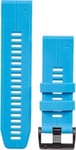 26mm QuickFit Cyan Blue Silicone Band
