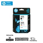 Genuine HP 305 Multipack Ink Cartridge 6ZD17AE For Deskjet 2710 2710e 2720 2720e