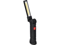 Orno Cob Led Verkstadslampa 2W, 200Lm, 1200Mah, Hopfällbar