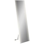 Rootz Ståspegel - Väggspegel - Hellängdsspegel - Stor spegel - Inklusive väggfäste - Härdat glas - Vit - 50 cm x 2,9 cm x 150 cm
