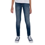 Levi's Girl's Lvg 710 Super Skinny Jean, Blue Asphalt, 10 Years