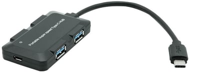 DYNAMODE - USB-C 4 Port USB 3.0 Hub