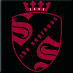 The Sopranos Crest Logo new Official 76mm x 76mm Fridge Magnet