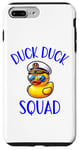 Coque pour iPhone 7 Plus/8 Plus Duck Duck Squad Tenue de croisière de vacances assortie