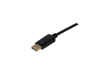 StarTech.com 4,6 m DisplayPort till VGA-kabel - Aktiv DisplayPort till VGA-kabeladapter - 1080p video - DP till VGA-skärmkabel - DP 1.2 till VGA-konverterare - Låsande DP-kontakt - DisplayPort-kabel - 4.57 m