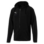 PUMA Men Liga Casual Hoody Jacket Hoody - PUMA Black-PUMA White, Xxl