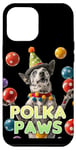 Coque pour iPhone 12 Pro Max Blue Heeler Jouet de jongleur pour chien de bétail australien Motif pattes