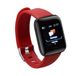 Bluetooth 4.2 D13 Smart Watch Blood Pressure Heart Rate Fit Bit Smart Wristband Sports Watches 116 Plus Waterproof SmartWatch