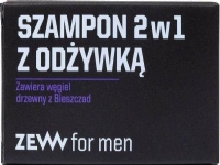Zew for Men Zew For Men 2in1 shampoo with conditioner with charcoal from Bieszczady 85ml | FREE DELIVERY FROM 250 PLN
