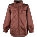 Mikk-Line Soft Thermo Recycled Girl Jacket sommarjacka Mahogany 122 - Fri frakt
