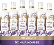 Pantene Hair Mousse For Volume, Heat Protection Spray Hair Thickening Products 