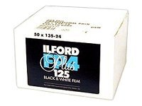 Ilford FP4 Plus - Svart/hvit duplikatfilm - 135 (35 mm) - ISO 125 - 36 eksponeringer - 50 ruller