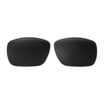 Walleva Black Polarized Replacement Lenses For Prada Conceptual SPR510